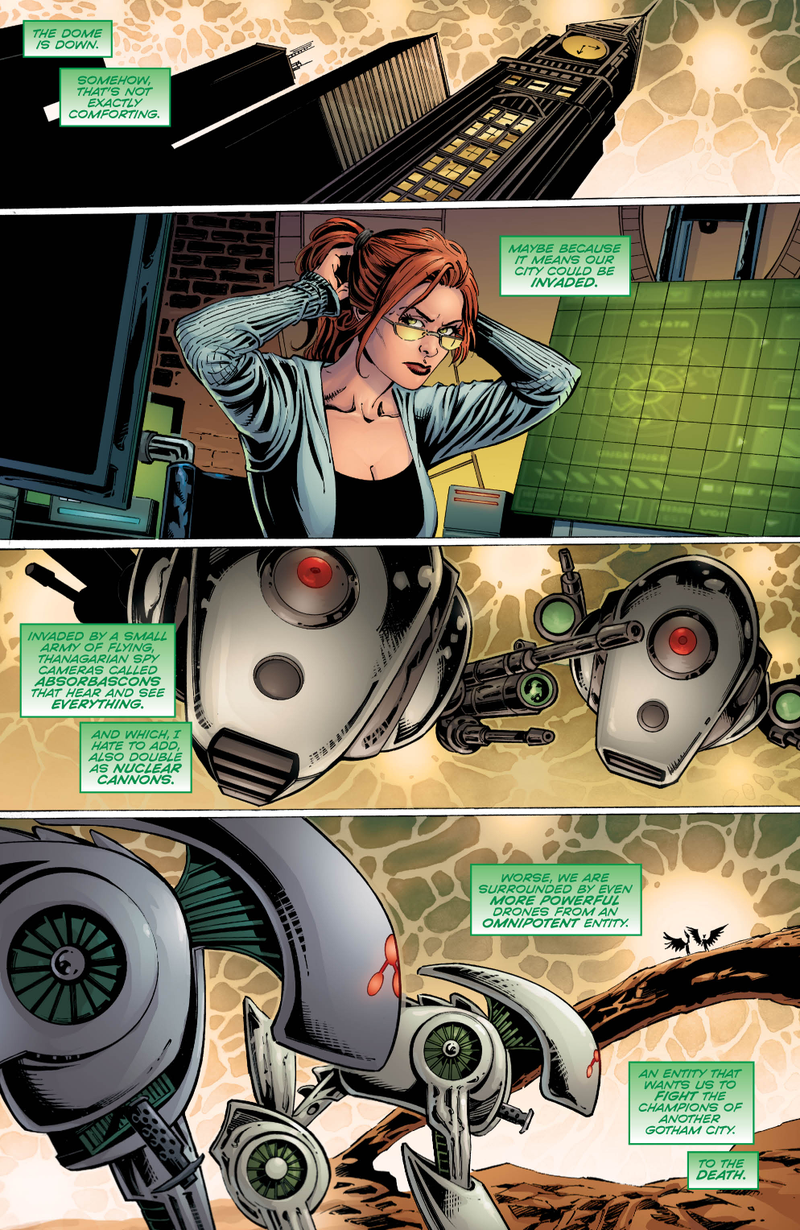 Illustration for article titled Exclusive DC preview: Wedding bells ring in Convergence: Nightwing/Oracle #2